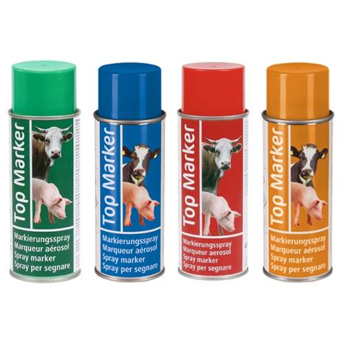 Barva značkovací ve spreji Top Marker - 500 ml - oranžová Barva značkovací ve spreji EURO - 500 ml