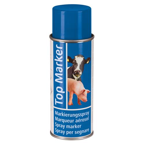 Barva značkovací ve spreji Top Marker - 500 ml - oranžová Barva značkovací ve spreji EURO - 500 ml - modrá