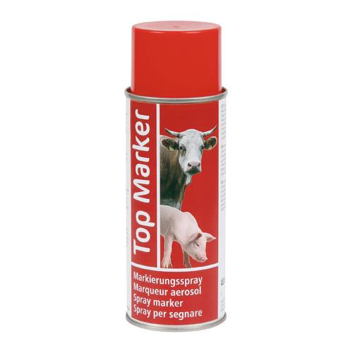Barva značkovací ve spreji Top Marker - 500 ml - oranžová Barva značkovací ve spreji EURO - 500 ml - červená