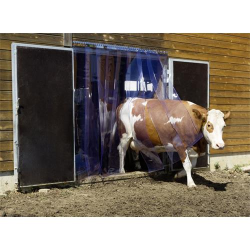 Nerezová lišta pro pásový závěs - délka 100 cm Lišta s háčky nerez, pro PVC clony, délka 100 cm