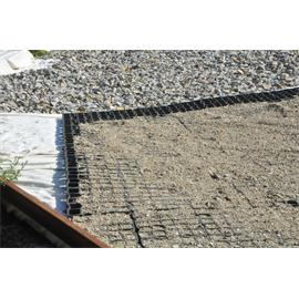 Zatravňovací dlaždice 33 x 33 x 5 cm, stěna 5 mm, černá - 1 ks Zatravňovací dlaždice 33 x 33 x 5 cm, stěna 5 mm, černá, 9 ks do 1 m2