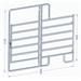 Panel ohradní TEXAS s dveřmi pozink, 6 příček, výška 1,6 m, 2 řetízky, délka 2,4 m Panel ohradní TEXAS s dveřmi pozink, 6 příček, výška 1,6 m, 2 řetízky, délka 2,4 m