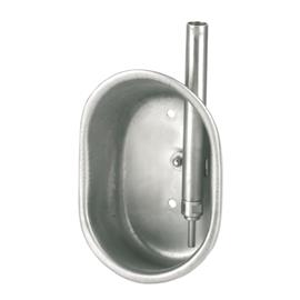 Napáječka s miskou nerezová 1/2 - 15x21x9 cm Napáječka s miskou nerezová 1/2 pro selata, 15 x 21 x 9 cm