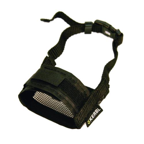Fixační nylonový náhubek pro psa, černý - 17-22 cm Náhubek pro psa, nylon, 17-22 cm