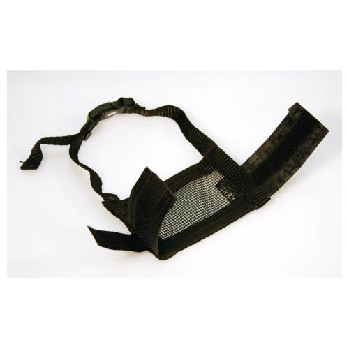 Fixační nylonový náhubek pro psa, černý - 17-22 cm Náhubek pro psa, nylon, 17-22 cm