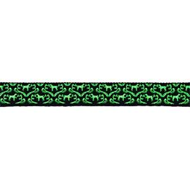 Obojek pro psa reflexní, černý - 24 - 40 cm Obojek ve tmě