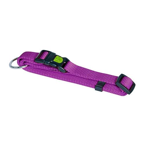 Obojek pro psa, nylonový, fialový - 30 - 45 cm Obojek pro psa, nylonový, fialový, 30-45 cm