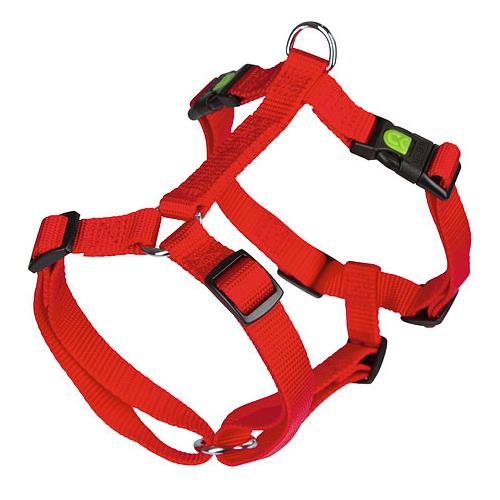 Postroj na psa, červený - 55 - 76 cm Postroj pro psy, nylon, červený, 55-76 cm