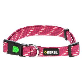 Obojek pro psa nylonový, barva fuchsie - 35-55 cm Obojek nylon, fuchsie, 25-35 cm, 15mm