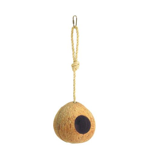 Hnízdo pro andulky, kokos, 12 cm Hnízdo pro andulky, kokos, 12 cm