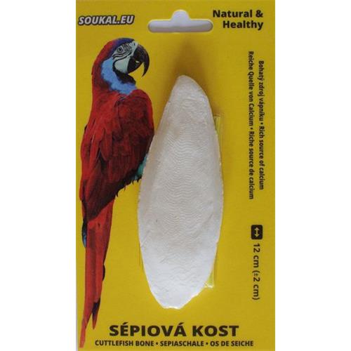 Sépiová kost pro ptáky, 12 cm Sépiová kost 12 cm.