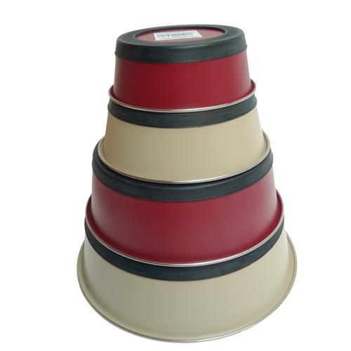 Nerezová miska matná Lavor - 1 600 ml - béžová Miska nerezová matná Lavor, mix barev, 1600 ml
