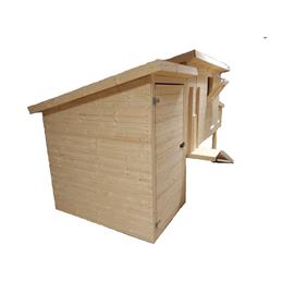 Zateplený kurník pro 10 - 12 slepic 182×137×105 cm Zateplený kurník pro 10 - 12 slepic 182×137×105 cm