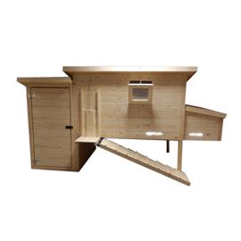 Zateplený kurník pro 10 - 12 slepic 182×137×105 cm Zateplený kurník pro 10 - 12 slepic 182×137×105 cm