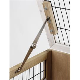 Vnitřní klec Deluxe pro králíky a morčata, 115×60×92,5 cm Výklopná střecha.