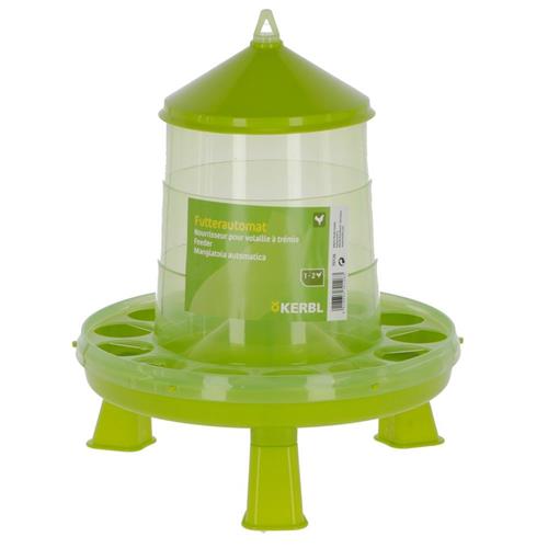 Poloautomatické krmítko pro drůbež na nožičkách - 14,4 l 2,4 l / 2 kg