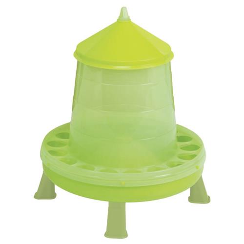 Poloautomatické krmítko pro drůbež na nožičkách - 14,4 l 9,6 l / 8 kg