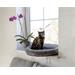 Pelíšek pro kočky na parapet Window, šedý, 55×35×10 cm Pelíšek pro kočky na parapet 55x35x10 cm.