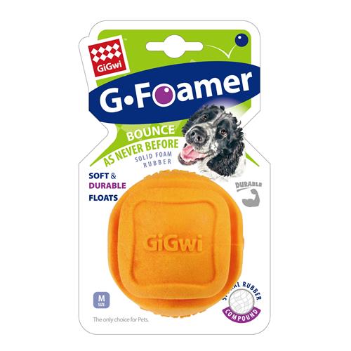 Hračka pro psy GiGwi plovoucí míček, oranžový, 6,8 cm Hračka pro psy GiGwi plovoucí míček, oranžový, 6,8 cm.