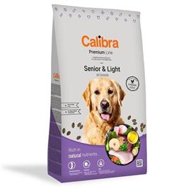 Calibra Dog Premium Line Senior&Light, kuře, 12 kg + 3 kg ZDARMA Granule Calibra Premium Senior&Light  12 kg.