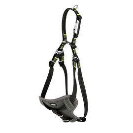 Bezpečnostní postroj pro psy, šedý - M 50 - 65 cm Postroj bezpečnostní nejen do auta.