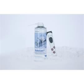 Chladící a čistící sprej Aesculap BladeCool 2.0 na ostří nožů stříhacích strojků, 400 ml Sprej Aesculap čístící a chlad. na ostří, 400 ml.