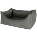 Pelíšek pro psy Oxford Place, šedý - 70×60×25 cm Pelíšek Oxford Place, šedý.