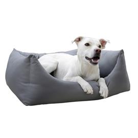Pelíšek pro psy Oxford Place, šedý - 70×60×25 cm Pelíšek Oxford Place, šedý.