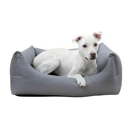 Pelíšek pro psy Oxford Place, šedý - 70×60×25 cm Pelíšek Oxford Place, šedý.
