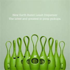 Zásobník Earth Rated na sáčky pro psí exkrementy s 15 sáčky bez vůně Zásobník ER na sáčky pro psí exkrementy.