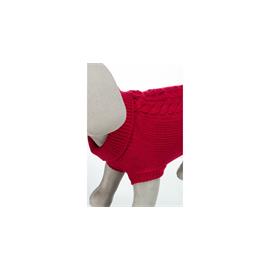 Svetr pro psy Trixie Kenton, červený - XS - 30 cm Obleček pro psy svetr Svetr Kenton, červený.