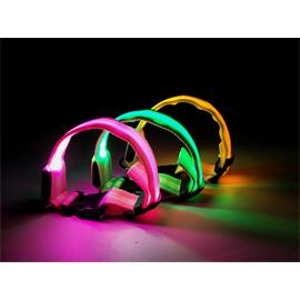 Svíticí obojek Reedog Colour žlutý - 32 - 50 cm Svíticí obojek Reedog