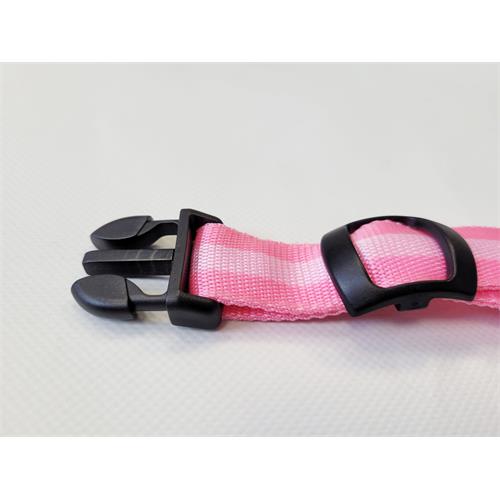 Svíticí obojek Reedog Colour růžový - 22 - 40 cm svíticí obojek Reedog