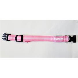 Svíticí obojek Reedog Colour růžový - 32 - 50 cm svíticí obojek Reedog