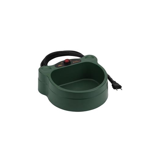 Vyhřívaná plastová napáječka pro psy 1,25 l Vyhřívaná plastová napáječka pro psy 1,25 l