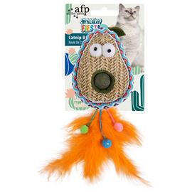 Hračka pro kočky AFP Avokádo Whisker Fiesta z umělého lýka, se šantou, 20 cm Hračka pro kočky avokádo Whisker Fiesta z umělého lýka, se šantou, 20 cm.