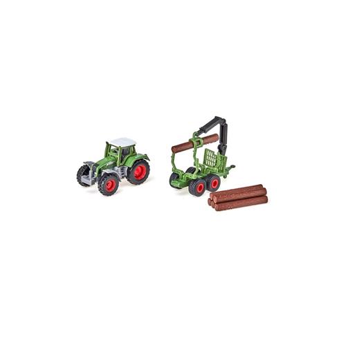 Traktor Fendt Favorit 926 s přívěsem na kulatinu - Siku 1645 Traktor Fendt Favorit 926 s přívěsem na kulatinu - Siku 1645