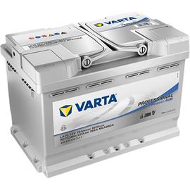Varta Professional Dual Purpose AGM 12V - 70 Ah Trakční baterie Varta Professional Dual Purpose AGM 840 070 076, 12V - 70Ah