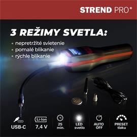 Kompresor Strend Pro K25, ruční, 10 bar, LED světlo Kompresor Strend Pro K25, ruční, 10 bar, LED světlo