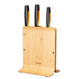 Bambusový blok se třemi noži Fiskars Functional Form 1057553