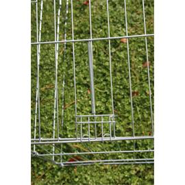 Výběh pro králíky, hlodavce a drůbež 115×115×60 cm, sedlová střecha Výběh pro králíky, hlodavce a drůbež 115 x 115 x 60 cm