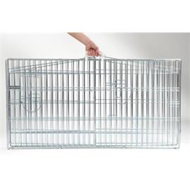 Výběh pro králíky, hlodavce a drůbež 115×115×60 cm, sedlová střecha Výběh pro králíky, hlodavce a drůbež 115 x 115 x 60 cm