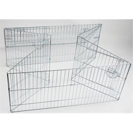 Výběh pro králíky, hlodavce a drůbež 115×115×60 cm, sedlová střecha Výběh pro králíky, hlodavce a drůbež 115 x 115 x 60 cm