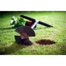 Ruční zemní vrták Fiskars QuikDrill - S - průměr čepelí 10 cm Zemní vrták Fiskars QuikDrill S, 100 mm