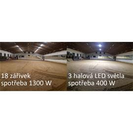 Halová LED světla - 150 W, s možností regulace Světlomet LED 150 W, 19 800 lm, s regulací
