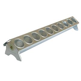 Krmítko pro kuřata pozinkované se zasouvacím víkem 30 cm