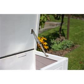 Dřevěná králíkárna bílá Freddy 116×45×62 cm Kotec pro králíky dřevo Freddy, bílý 116×45×62 cm.