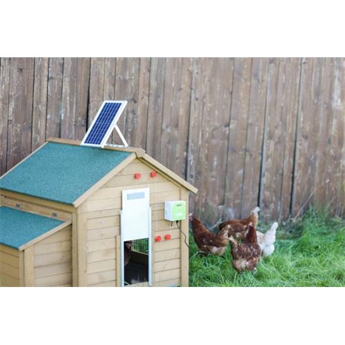 Solární set 10 W pro Automatické zavírání kurníku 45050 Automat 45050 - Solární set.