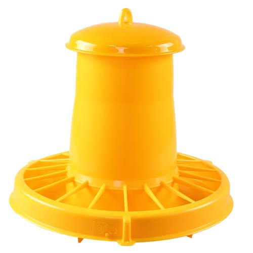 Závěsné poloautomatické tubusové krmítko pro drůbež - 7 kg Krmítko tubusové pro drůbež 7 kg.