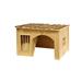 Domek pro hlodavce Kerbl s jeslemi - 54×41×30 cm Domek pro hlodavce Kerbl s jeslemi, 54×41×30 cm